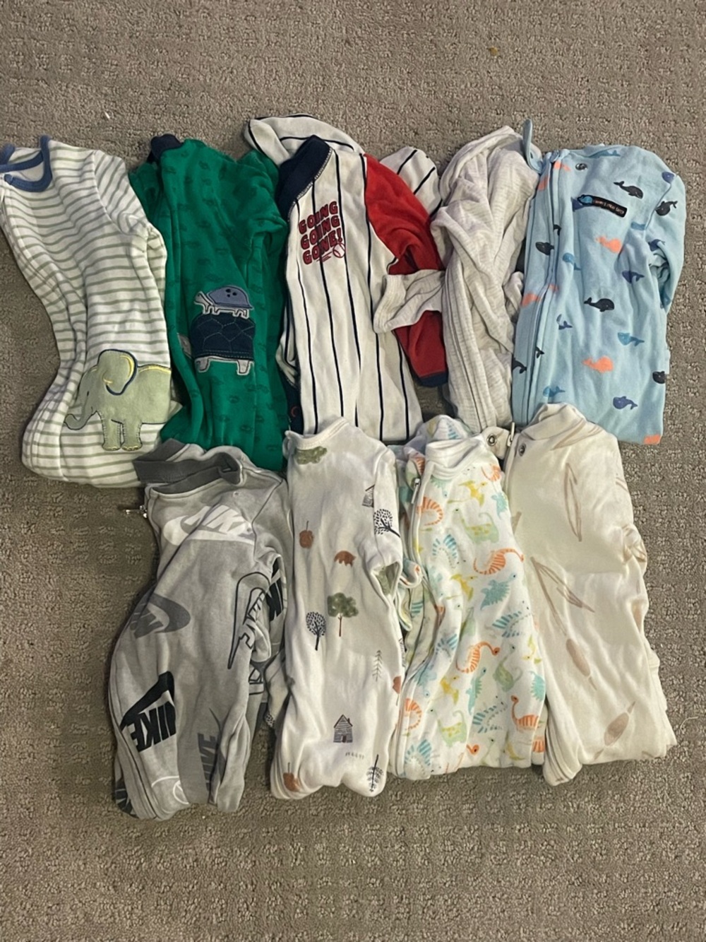 9m baby boy sleeper bundle
